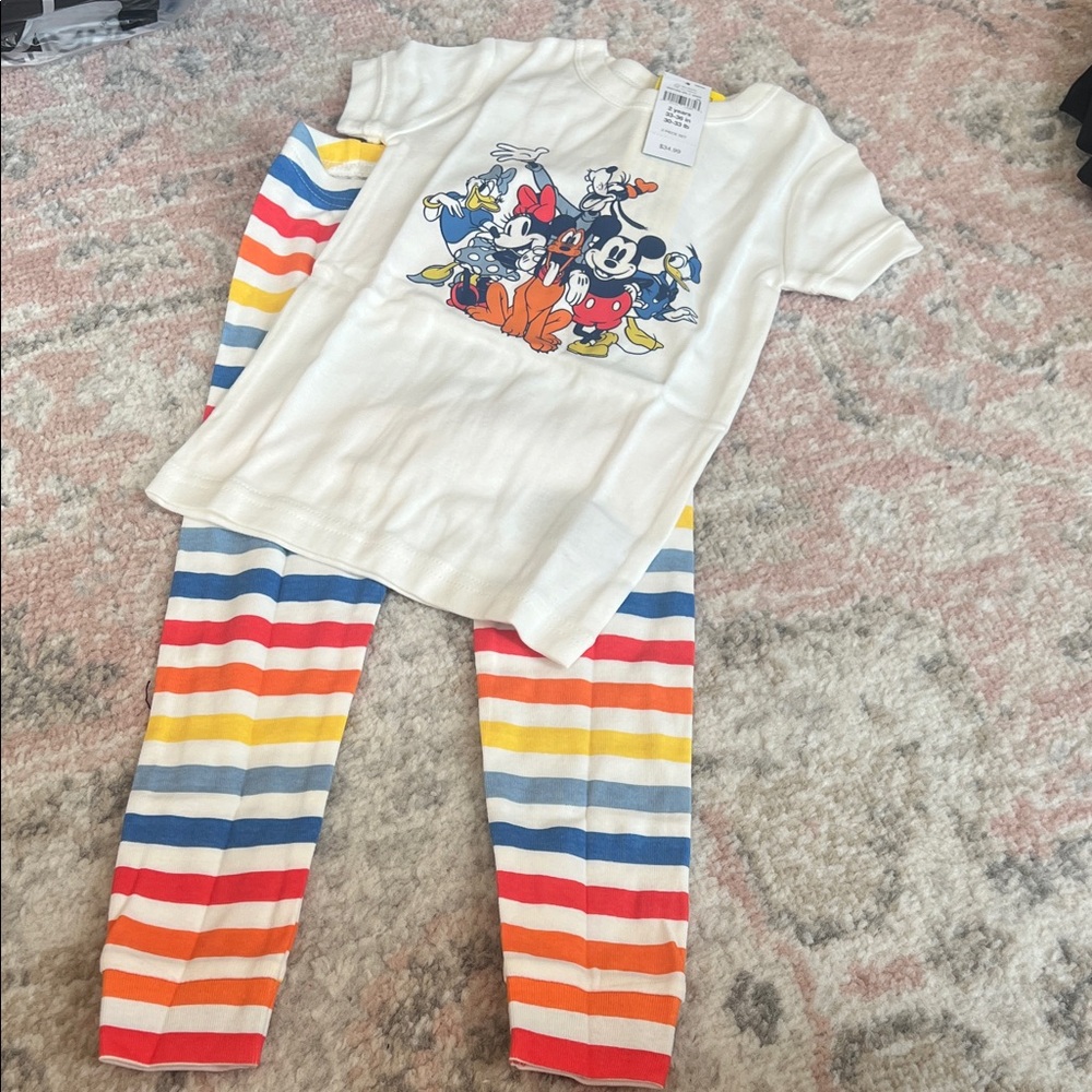 NWT! Disney pajama set